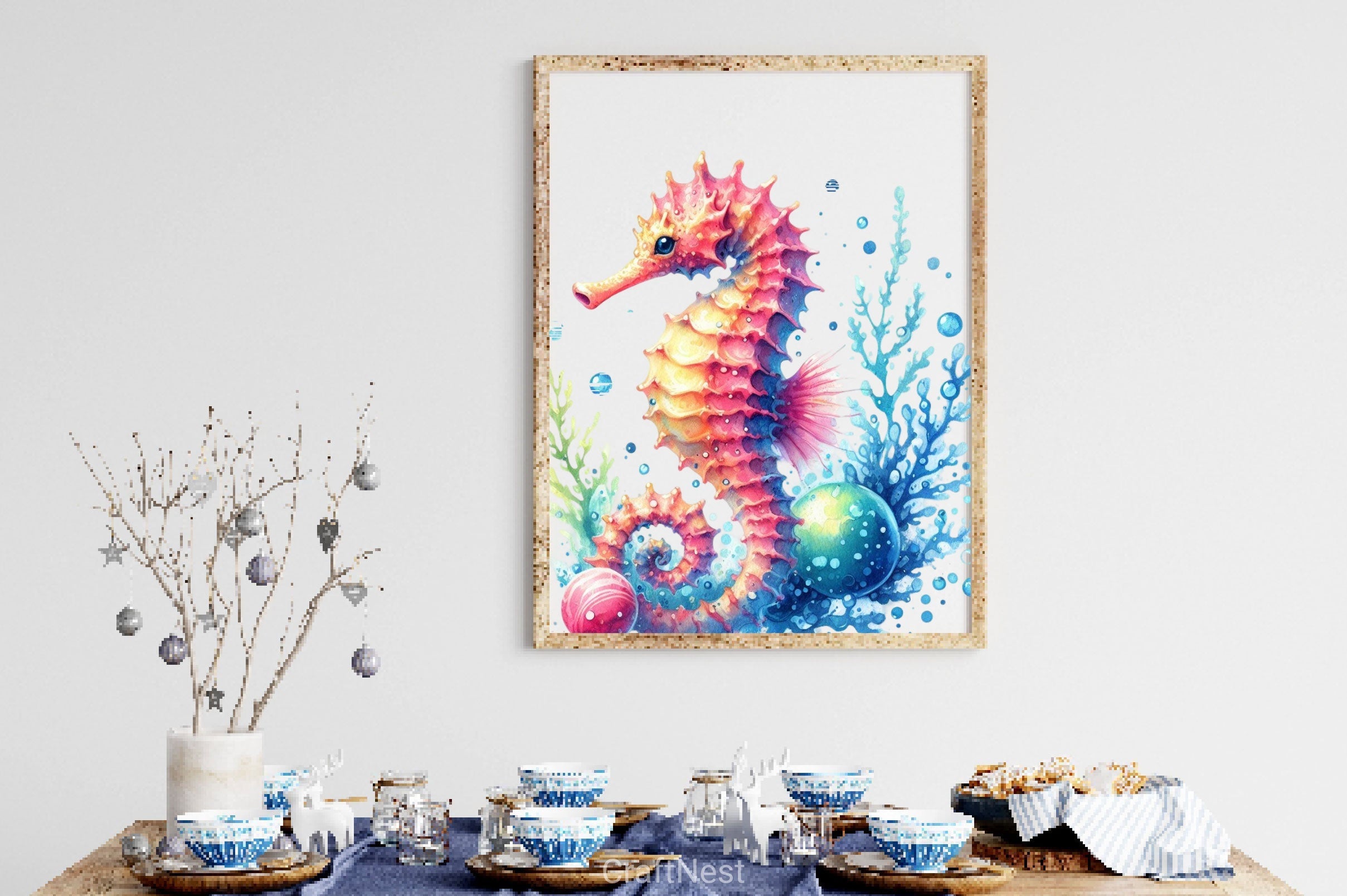 Animals Under The Sea Clipart Bundle