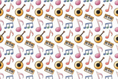 Music Themed Seamless Papers - CraftNest - Digital Crafting and Art