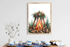 Bonfire Camping Clipart Bundle - CraftNest - Digital Crafting and Art