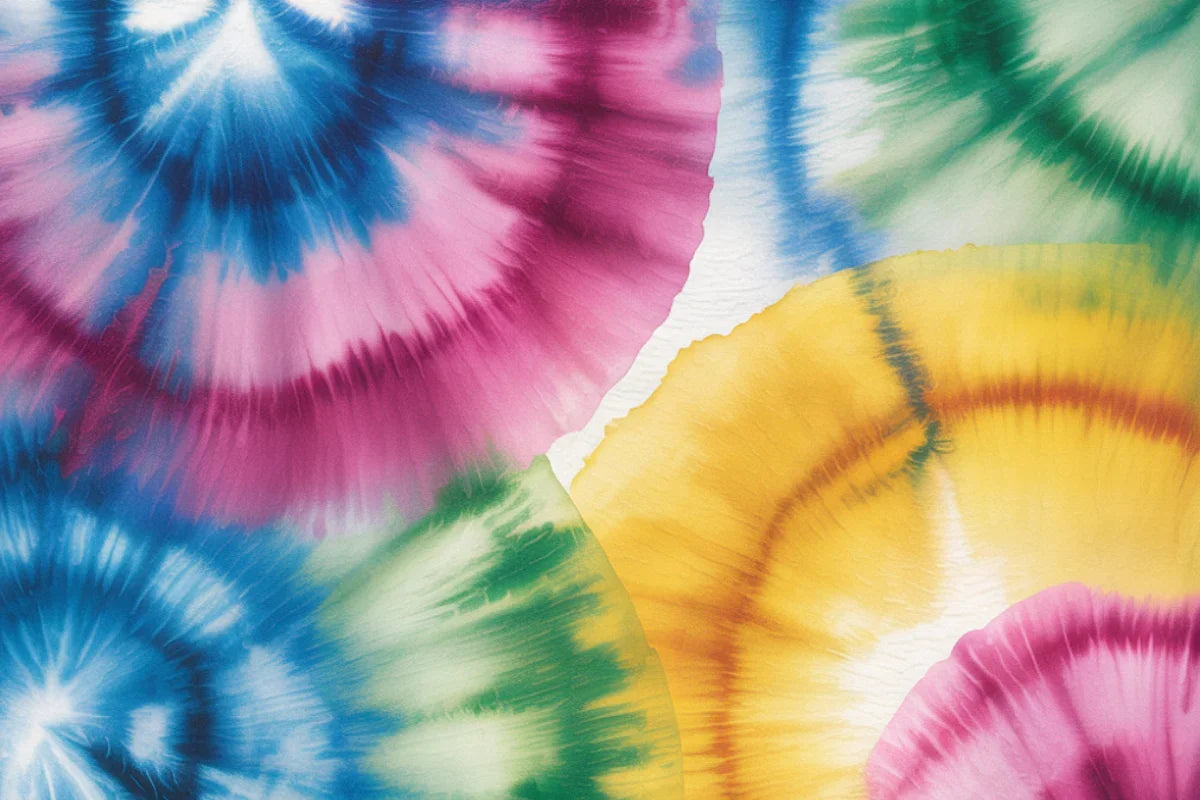 Watercolor Tie Dye Background Papers - CraftNest - Digital Crafting and Art