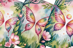 Fairy Forest Junk Journal Papers - CraftNest - Digital Crafting and Art