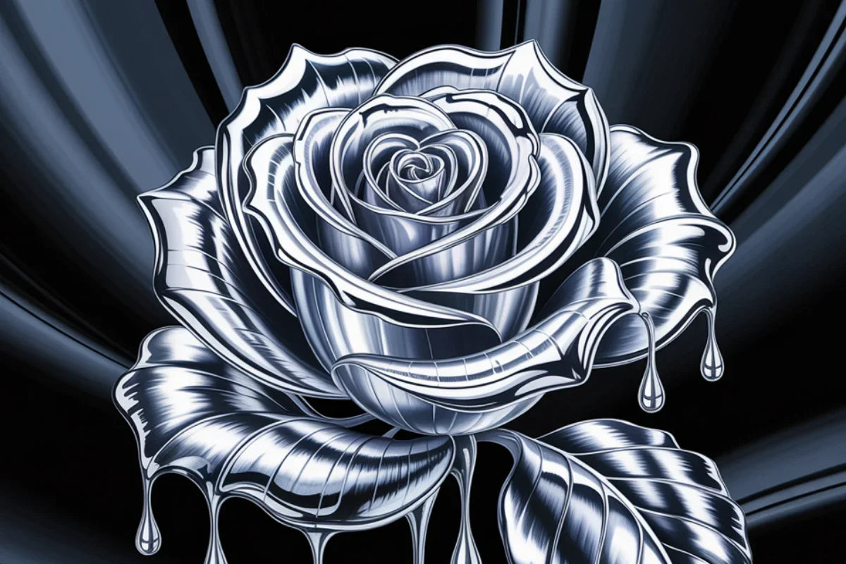 Dripping Roses Background Papers - CraftNest - Digital Crafting and Art