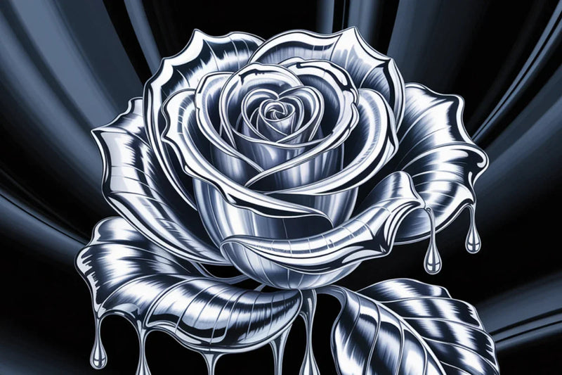 Dripping Roses Background Papers - CraftNest - Digital Crafting and Art