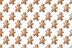 Gingerbread Christmas Cookies Seamless Papers - CraftNest - Digital Crafting and Art