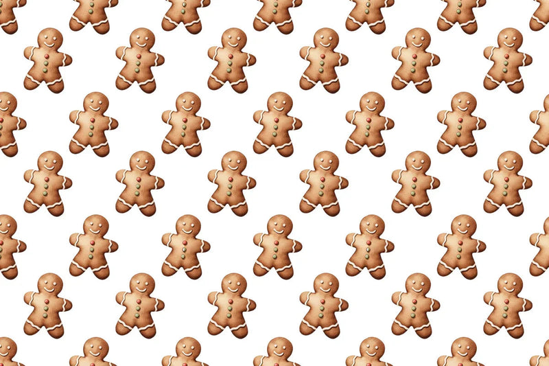 Gingerbread Christmas Cookies Seamless Papers - CraftNest - Digital Crafting and Art