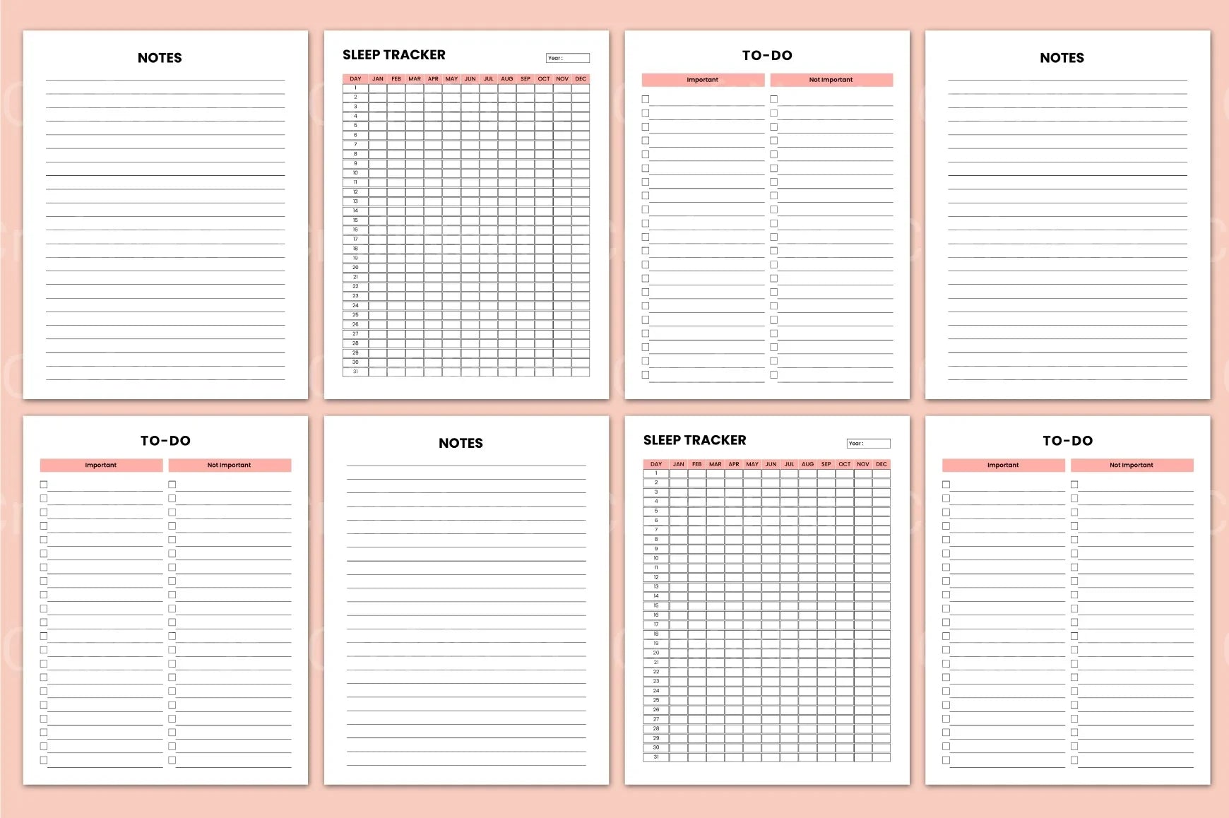 Advanced Sleep Tracker for Optimal Rest - CraftNest - Digital Crafting and Art