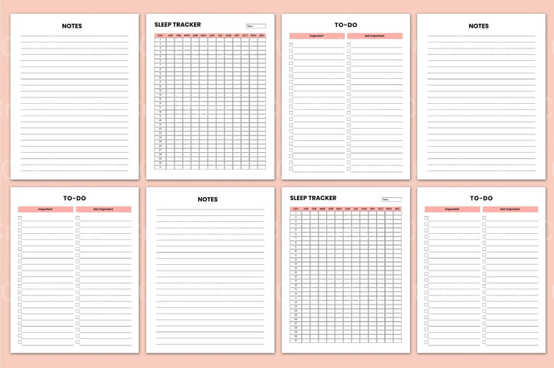 Advanced Sleep Tracker for Optimal Rest - CraftNest - Digital Crafting and Art