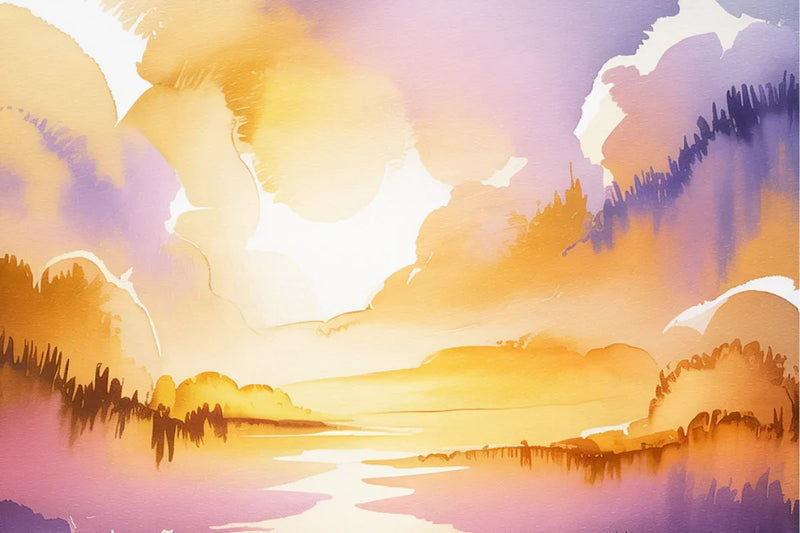 Golden Skies Background Papers - CraftNest - Digital Crafting and Art