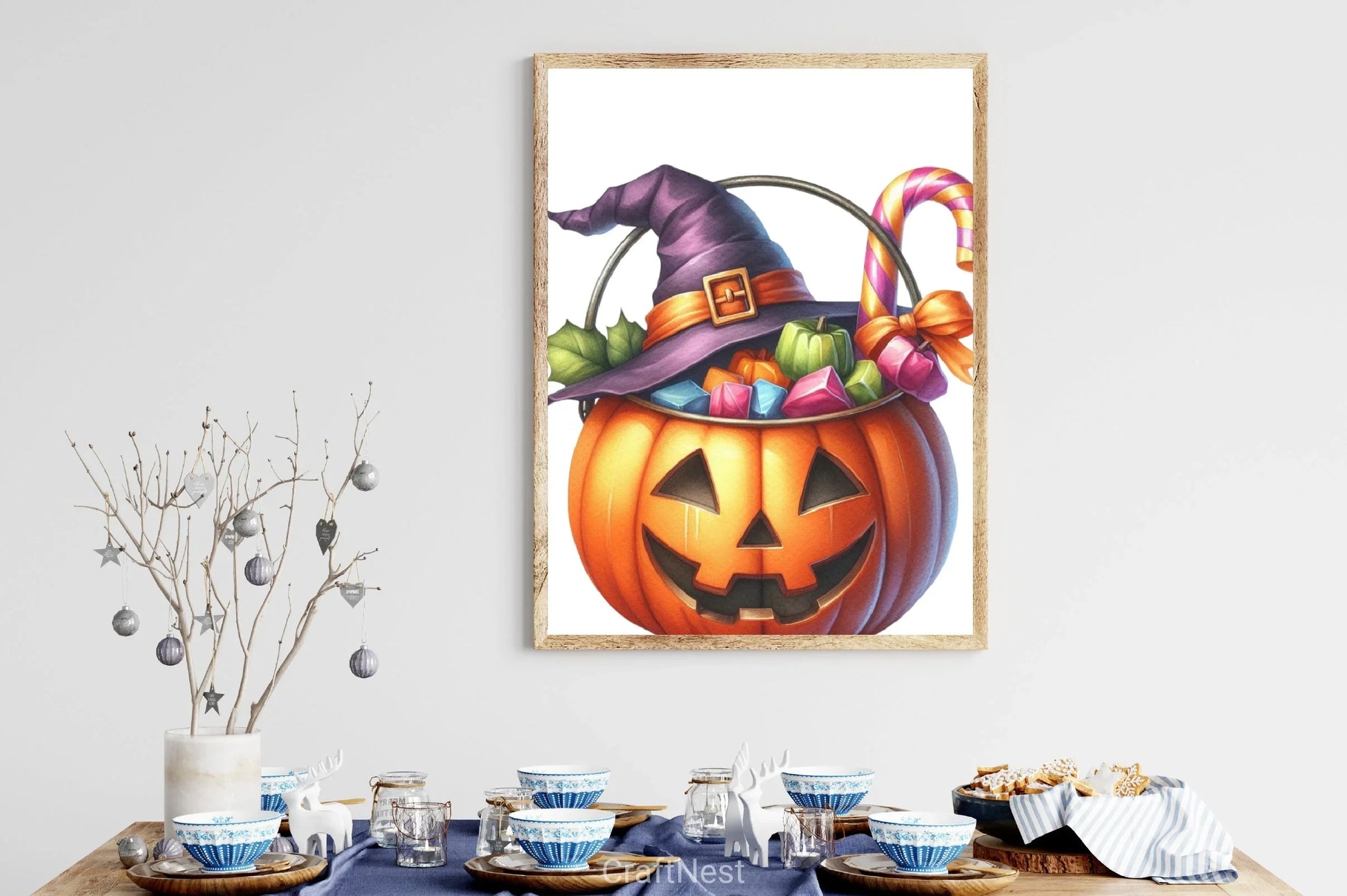 Halloween Candy Pumpkin Clipart Bundle - CraftNest - Digital Crafting and Art
