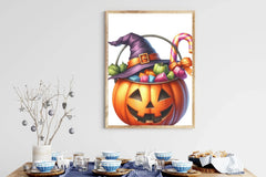 Halloween Candy Pumpkin Clipart Bundle - CraftNest - Digital Crafting and Art