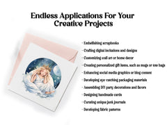 Moon Princesses Clipart - CraftNest