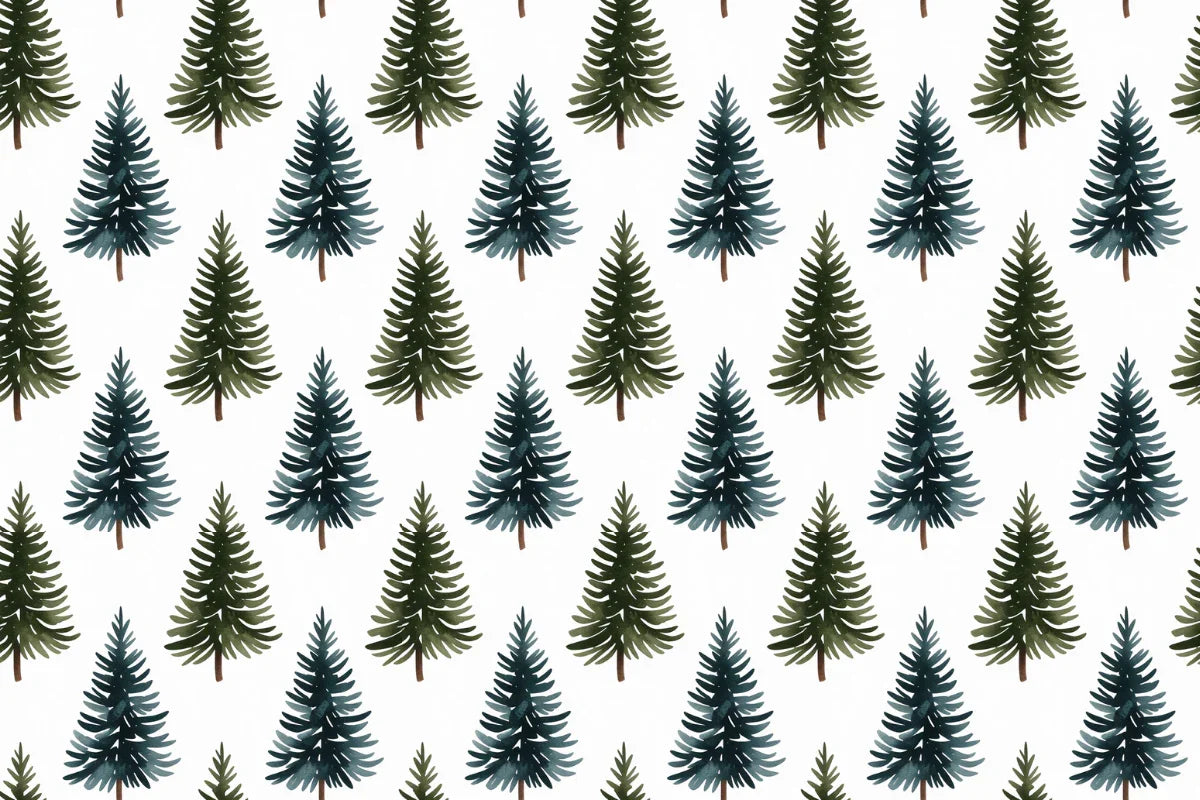 Pine Trees Seamless Papers - CraftNest - Digital Crafting and Art