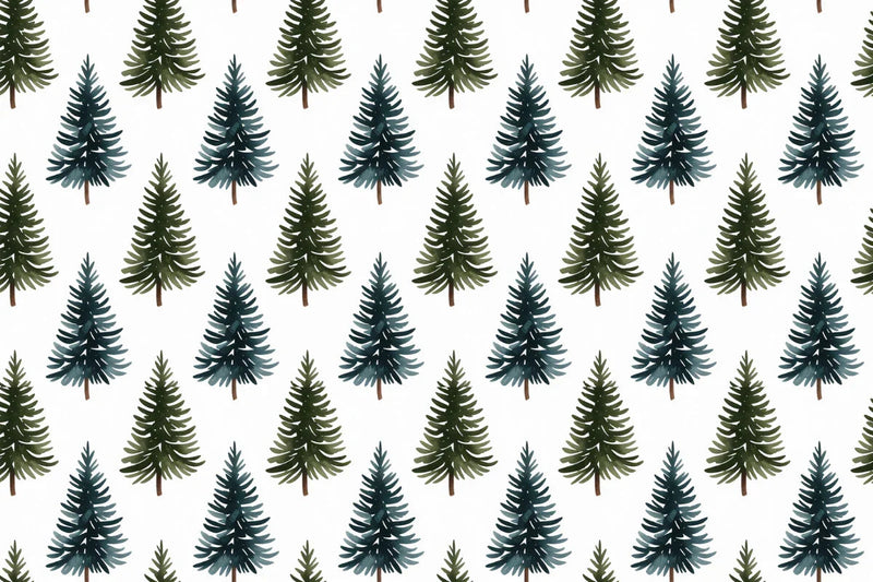 Pine Trees Seamless Papers - CraftNest - Digital Crafting and Art