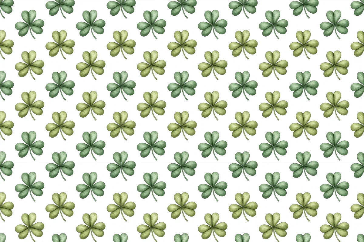 Irish Clovers Seamless Papers - CraftNest - Digital Crafting and Art