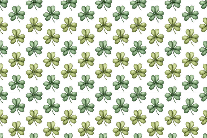 Irish Clovers Seamless Papers - CraftNest - Digital Crafting and Art