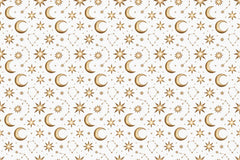 Celestial Gold & Navy Seamless Papers - CraftNest - Digital Crafting and Art