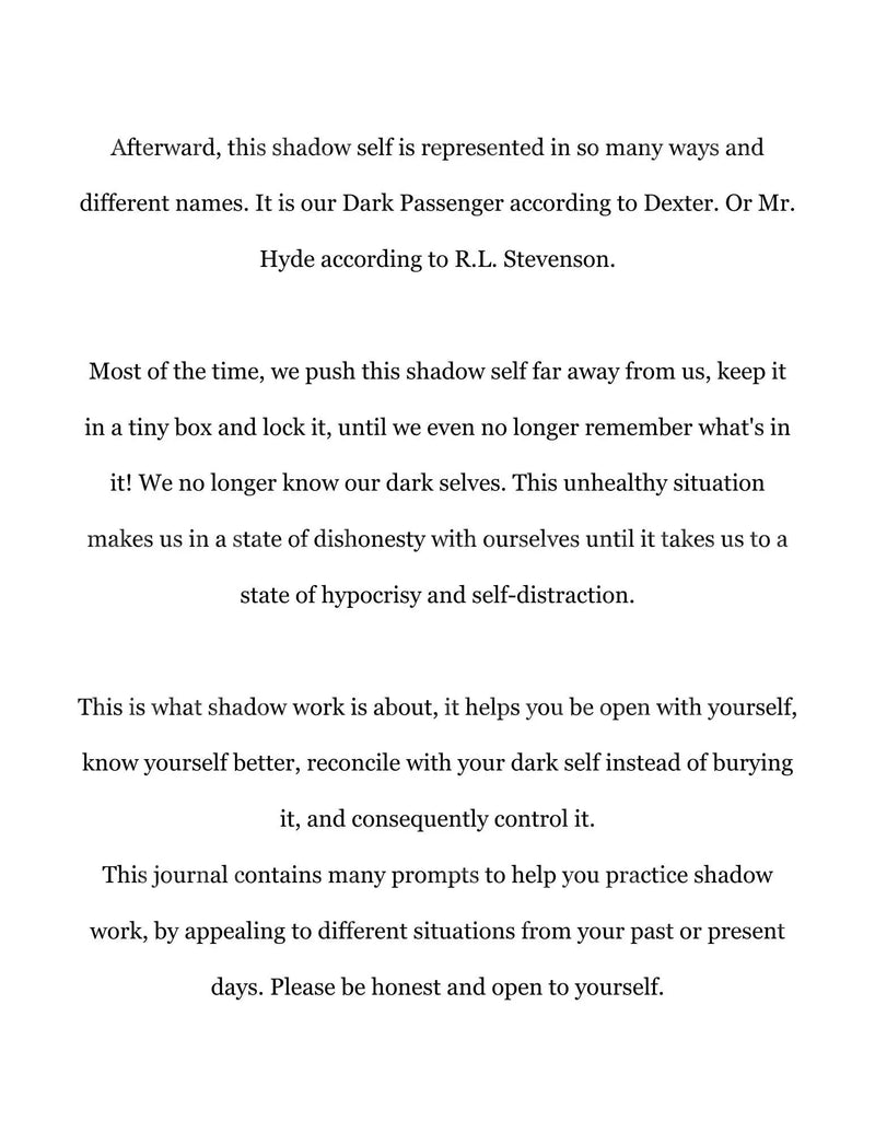 Shadow Work Prompts for Personal Growth - CraftNest - Digital Crafting and Art