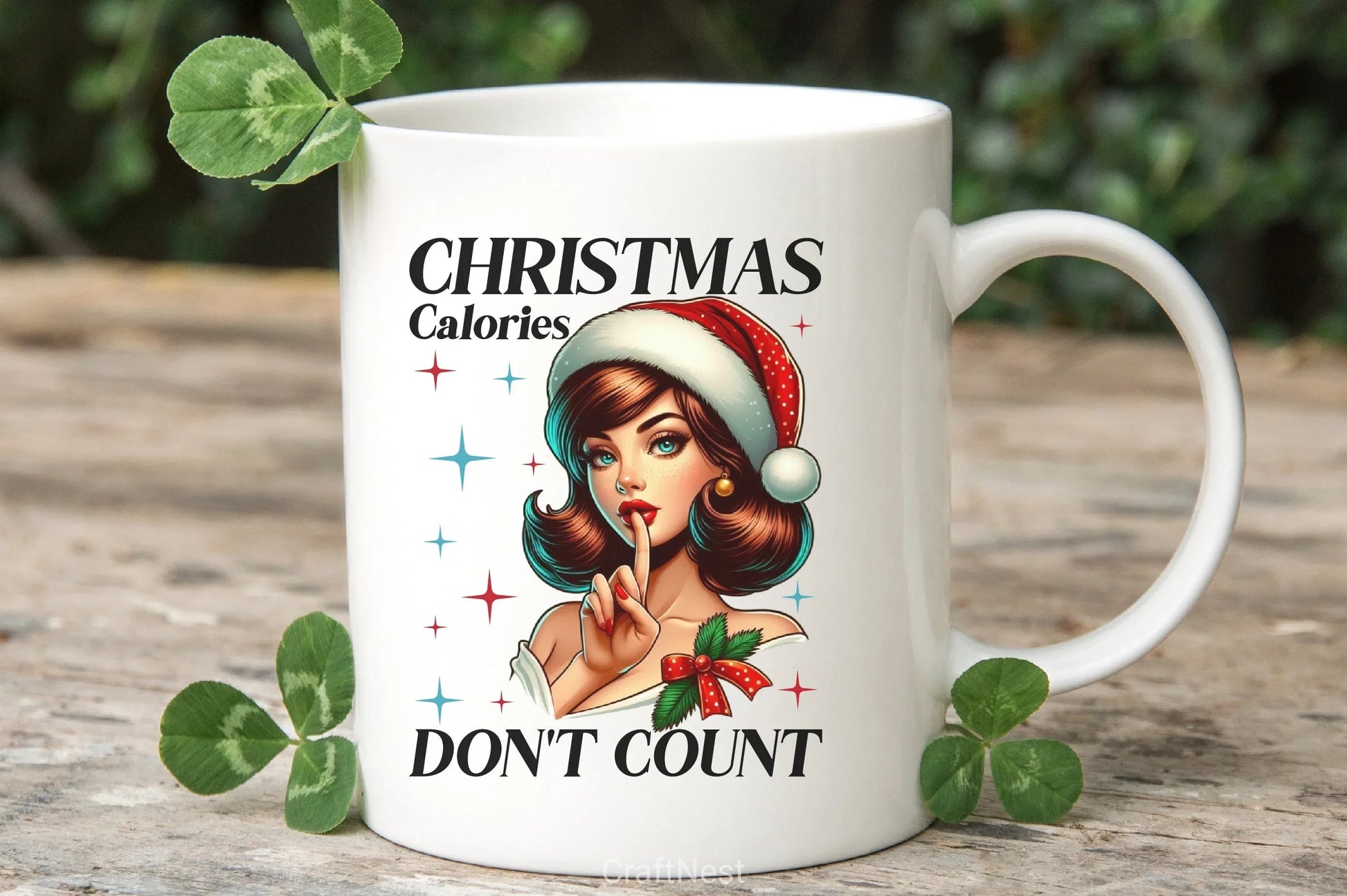 Retro Girl Christmas Clipart Bundle 15 - CraftNest - Digital Crafting and Art