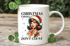 Retro Girl Christmas Clipart Bundle 15 - CraftNest - Digital Crafting and Art