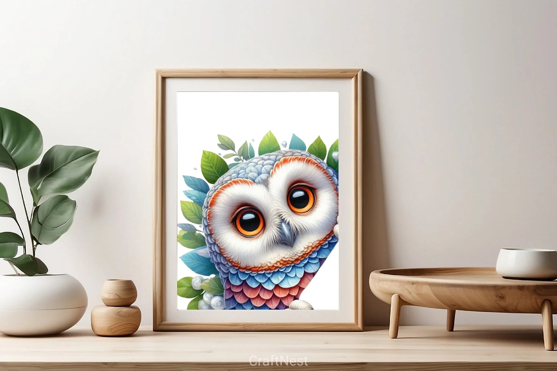 Peeking Owl Clipart Bundle - CraftNest - Digital Crafting and Art