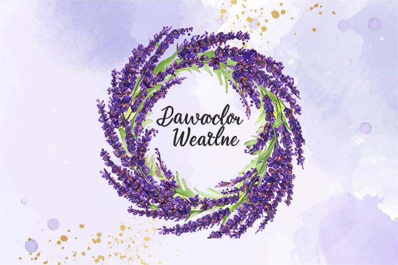 Lavender Wreath Clipart Bundle - CraftNest - Digital Crafting and Art