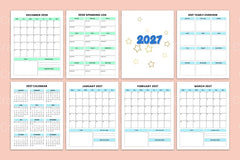 2027 Monthly Planner: Yearly Organization - CraftNest - Digital Crafting and Art