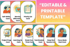 Daily Routine Cards for Kids - CraftNest - Digital Crafting and Art