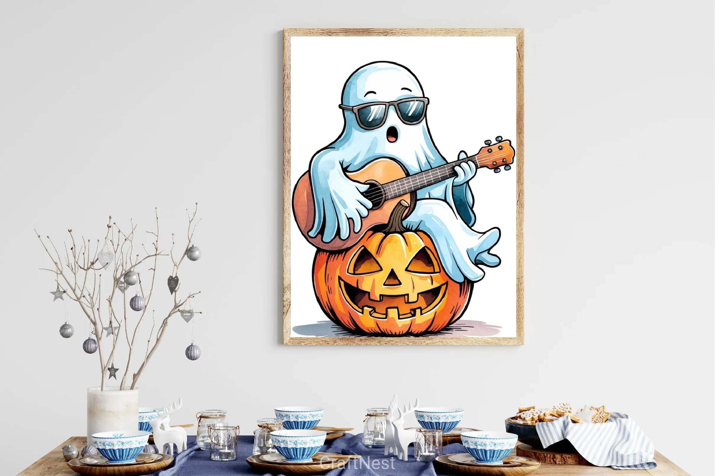 Halloween Ghost Clipart Bundle 8 - CraftNest - Digital Crafting and Art