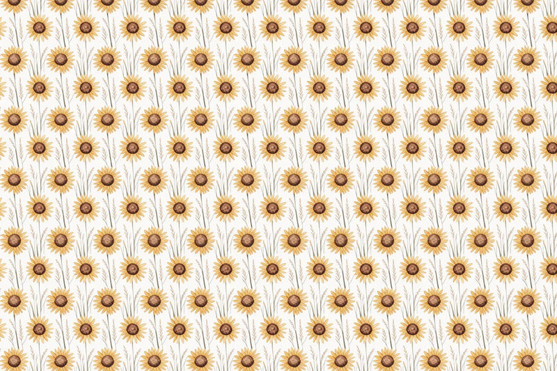 Sunflower Seamless Papers - CraftNest - Digital Crafting and Art