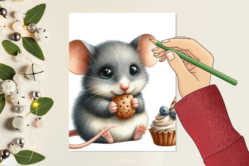 Mouse Treats Clipart Bundle - CraftNest - Digital Crafting and Art