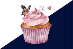Strawberry Cupcake Set Clipart Bundle - CraftNest - Digital Crafting and Art