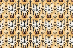 Vintage Keys Seamless Papers - CraftNest - Digital Crafting and Art