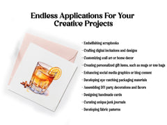 Southern Cocktails Clipart - CraftNest