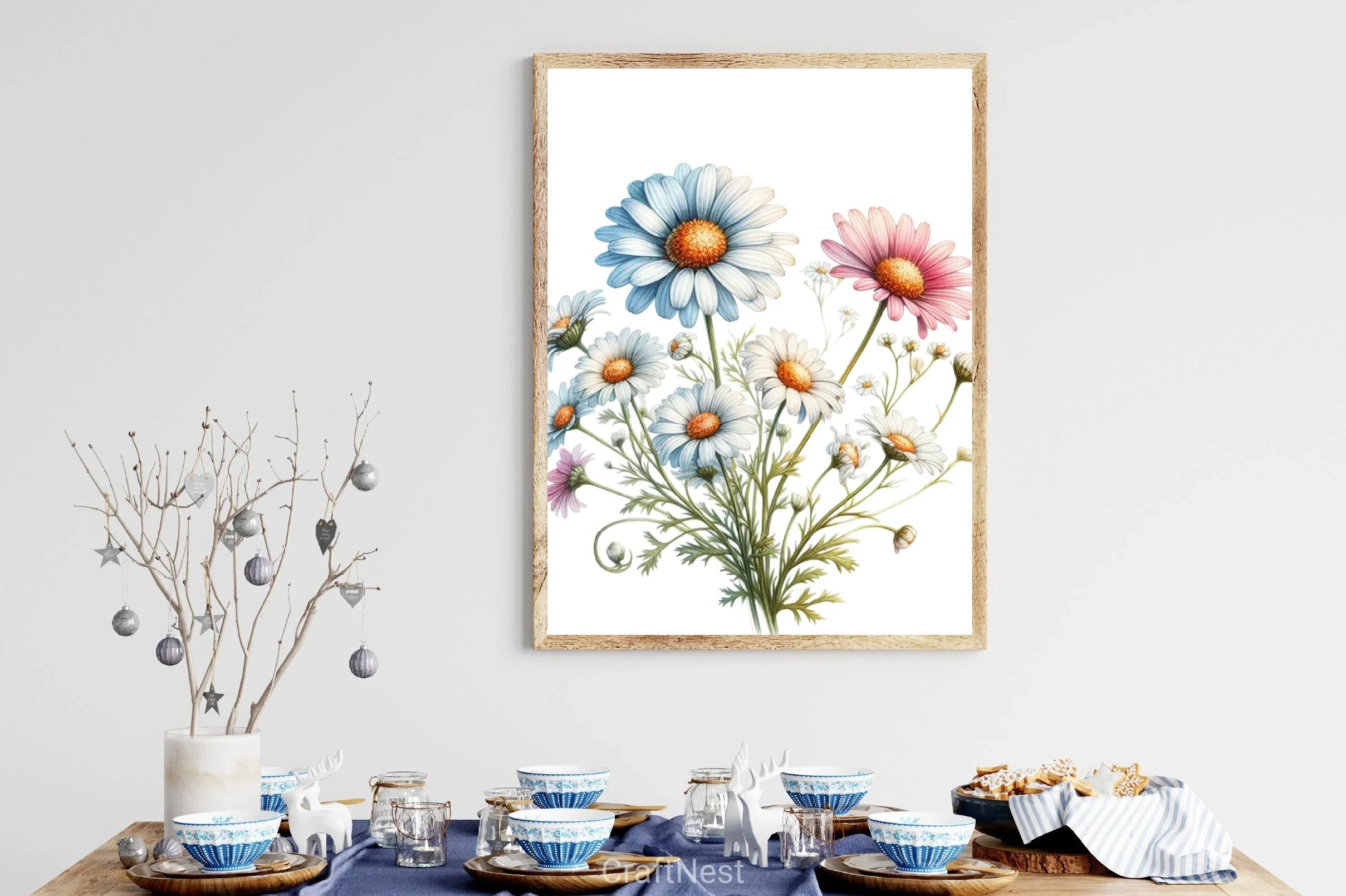 Daisy Flower Clipart Bundle 5 - CraftNest - Digital Crafting and Art