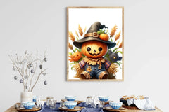 Halloween Scarecrow Clipart Bundle - CraftNest - Digital Crafting and Art