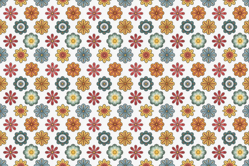 Simple Mandalas Seamless Papers - CraftNest - Digital Crafting and Art