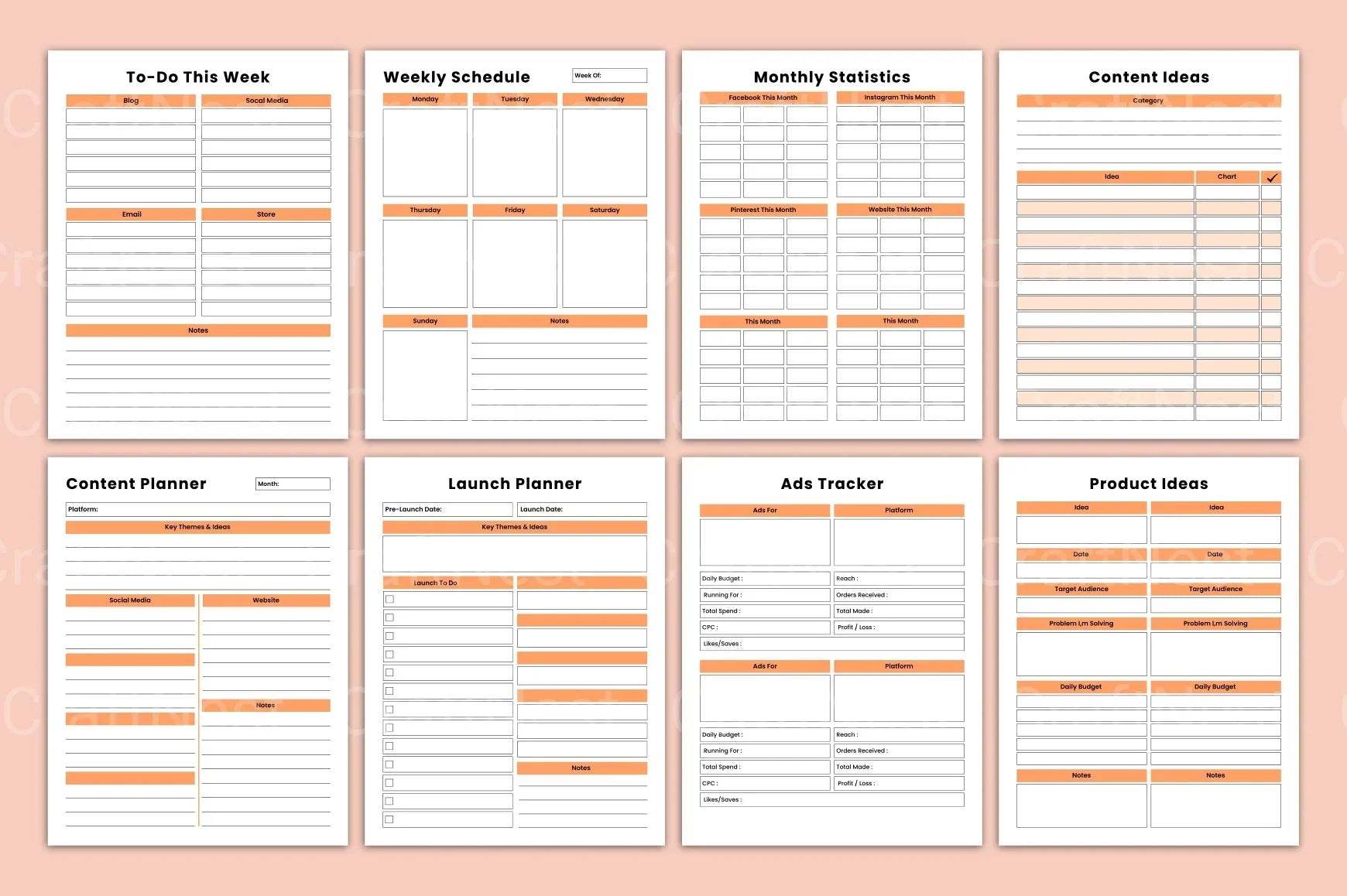 Online Business Workbook Guide - CraftNest - Digital Crafting and Art
