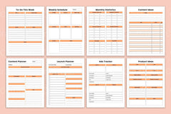 Online Business Workbook Guide - CraftNest - Digital Crafting and Art