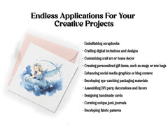 Moon Fairies Clipart - CraftNest