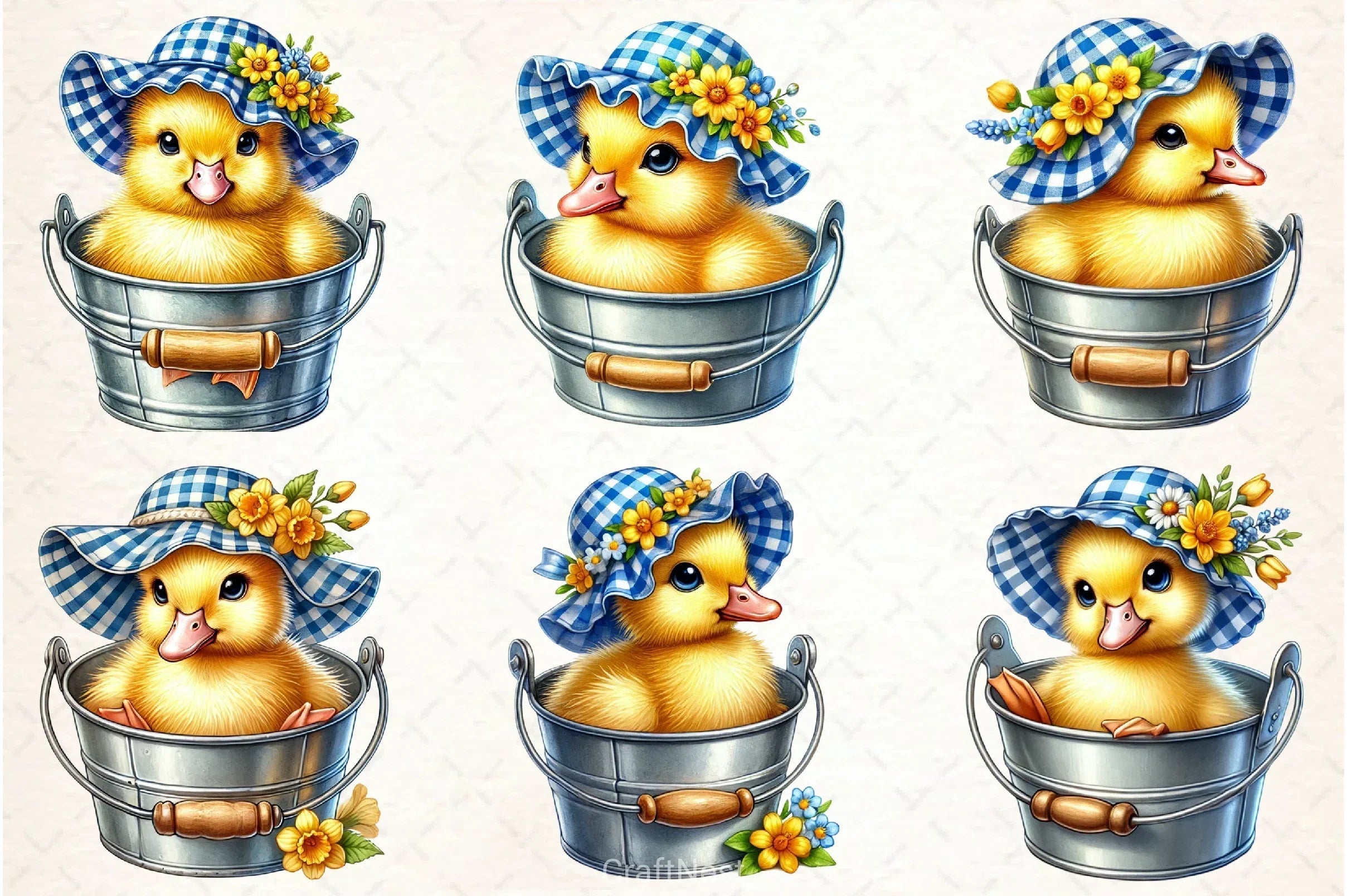 Duck Clipart Bundle - CraftNest - Digital Crafting and Art