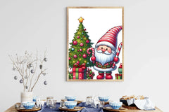Christmas Gnome Clipart Bundle - CraftNest - Digital Crafting and Art