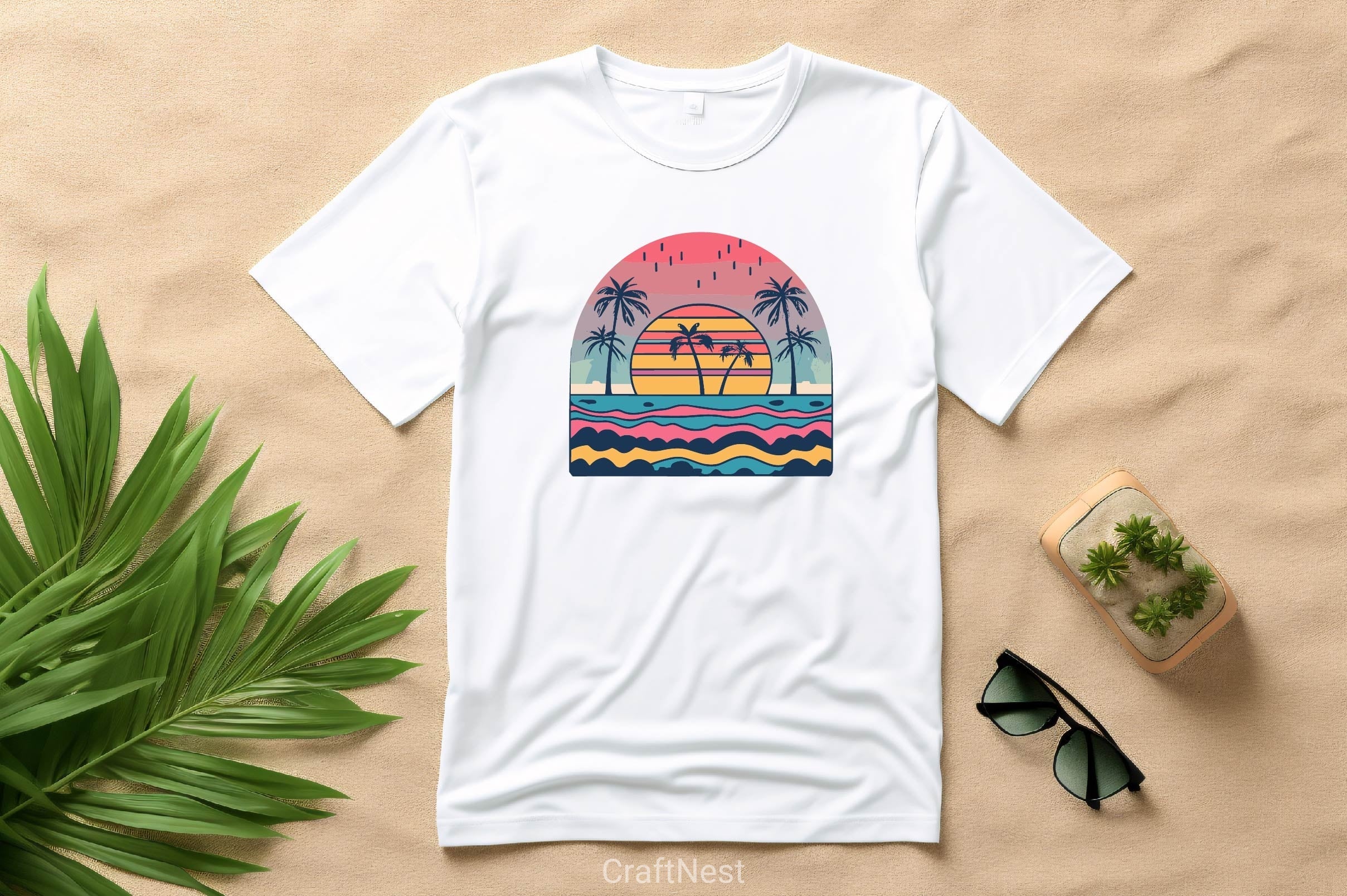 Retro Sunset SVG Bundle