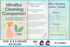 Mindful Cleaning Companion Guide - CraftNest - Digital Crafting and Art