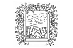 Windows to Wonder Coloring Book - CraftNest - Digital Crafting and Art