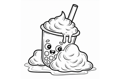 Sweet Sips & Smiles Coloring Book - CraftNest - Digital Crafting and Art