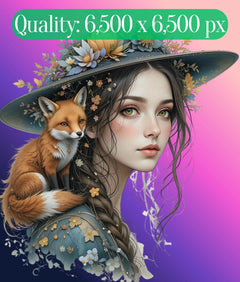Ethereal Forest Witch Clipart Bundle - CraftNest - Digital Crafting and Art