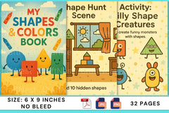 My Shapes and Colors Book - CraftNest - Digital Crafting and Art