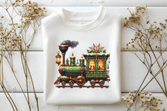 Christmas Train Clipart Bundle 6 - CraftNest - Digital Crafting and Art