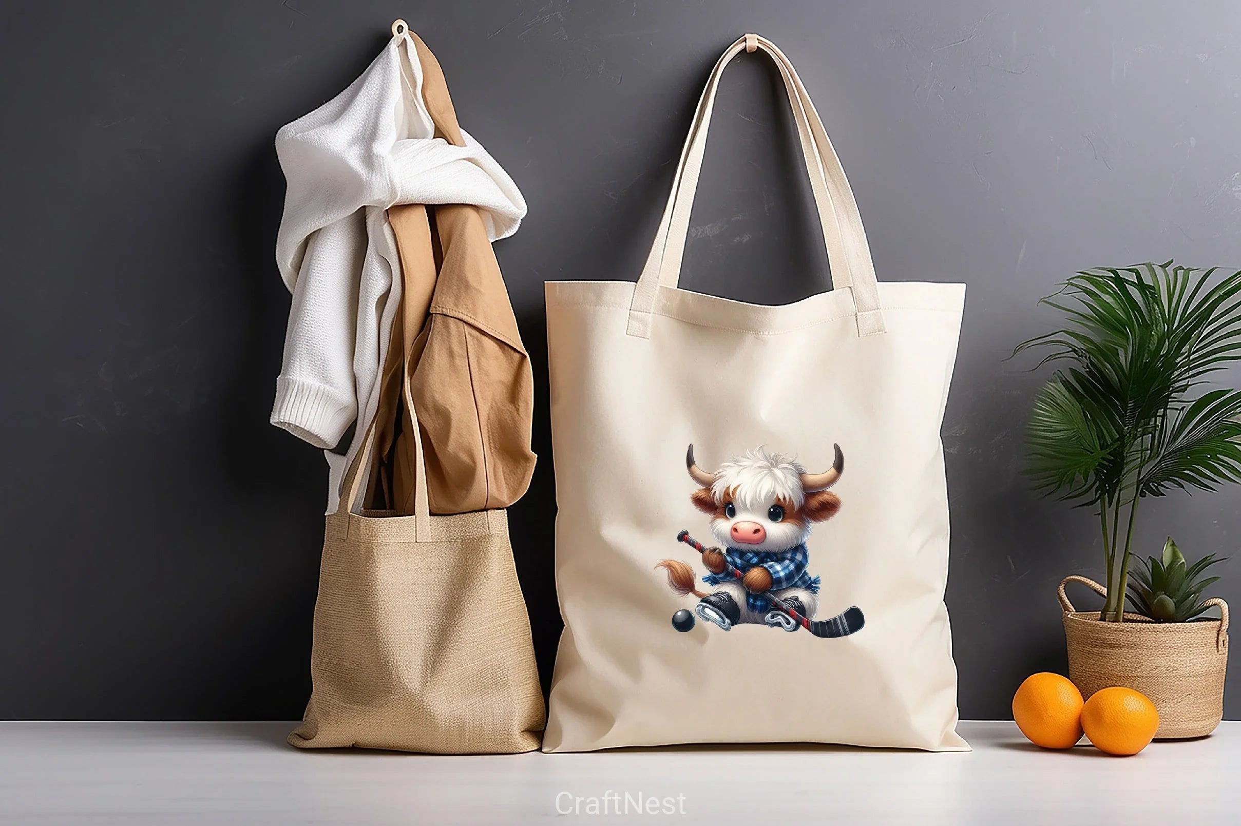 Highland Cow Clipart Bundle 29 - CraftNest - Digital Crafting and Art