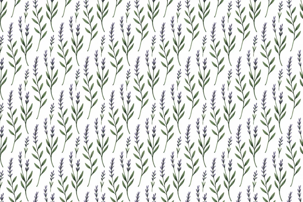 Lavender Stems Seamless Papers - CraftNest - Digital Crafting and Art